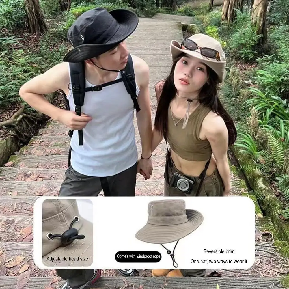 

Outdoor Fisherman Hat For Men And Women Quick Drying Fishing Climbing Tourism And Hiking Sun Protection Hat In Spring and Summer