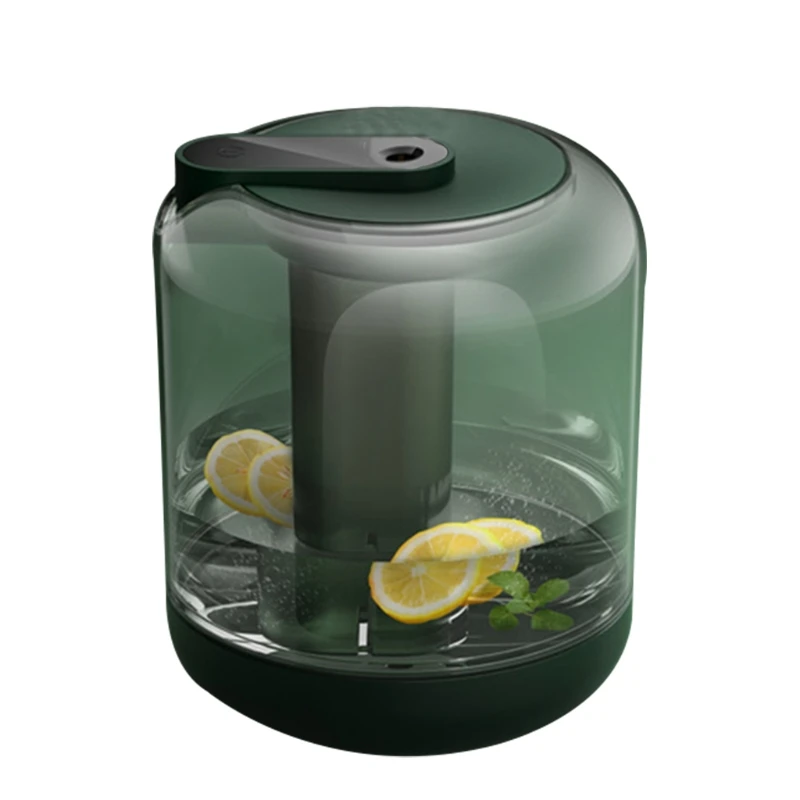 Pelembap Udara Penyebar Aroma Minyak Esensial Pembuat Kabut Ultrasonik Operasi Diam Pengiriman Drop