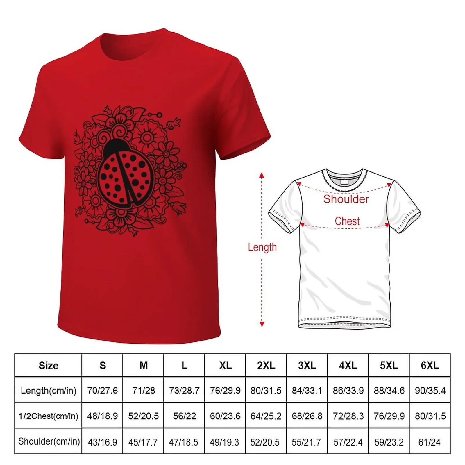 Ladybug T-Shirt new edition sweat mens t shirts casual stylish