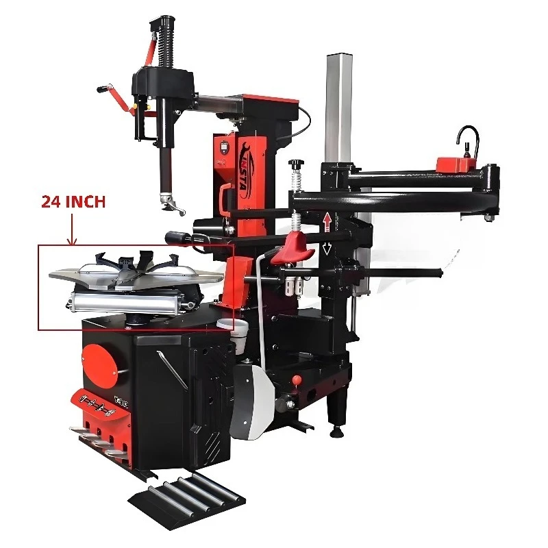

Lean Back Tire Changing Machine Max Wheel 1120mm Tyre Changer