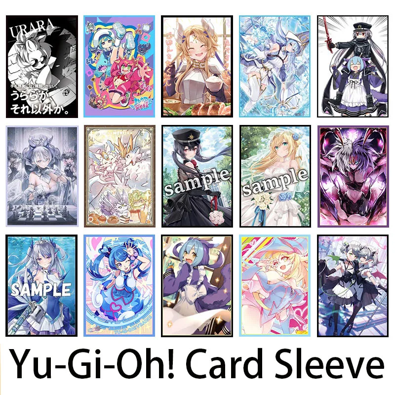 

60 шт./набор Yu-Gi-Oh! Защитный чехол для карт Ash Blossom & Joyous Spring Flash Card Sleeve VG, для коллекционных карт аниме-игр, подарок, 63*90 мм