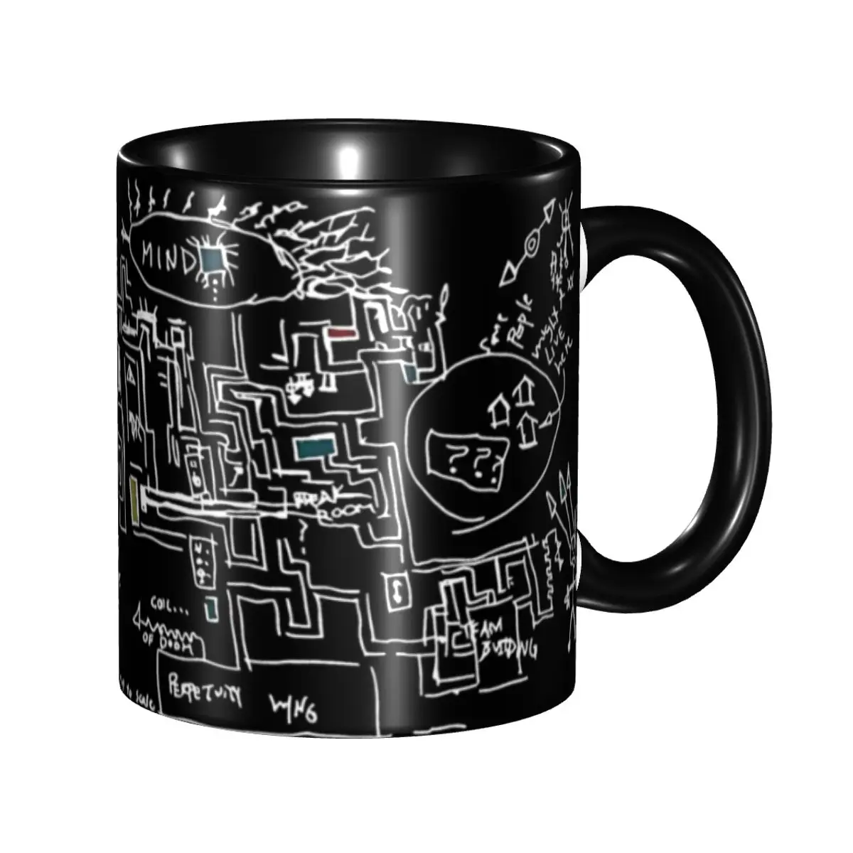 New Arrival Petey's Lumon Map Severance Accessories Mug Funny Coffee Cup