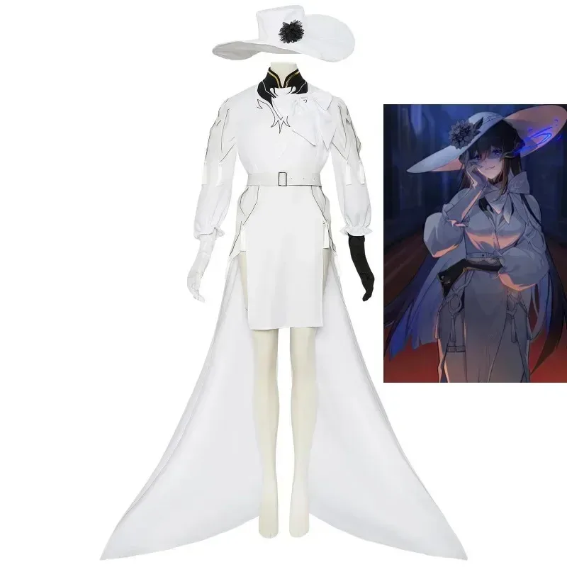 

Jogerli Rail Constance Cosplay Costume Collapse Star Dome Railroad Dahlia Halloween Game Roleplay Cos Clothc;6,r'8;p'