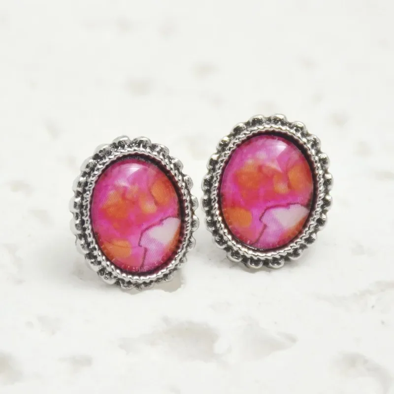 2pcs Fashionable and Exquisite Retro Bohemian Style Rotundity Earrings for Women Men Birthday Anniversary Gift Party Jewelry Lux