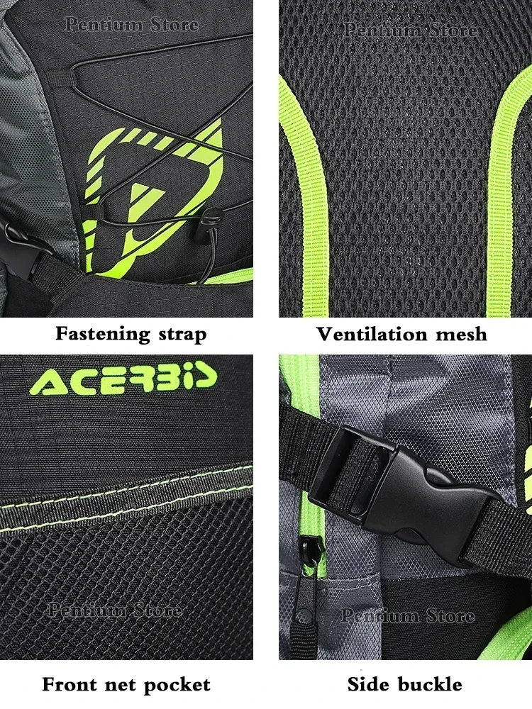 Motocross Dirt Bike Acerbis Water Bag Backpack Motorcycle MX MTB Off-road Ride Pair Shoulder Bags Cycling Storage Equipment