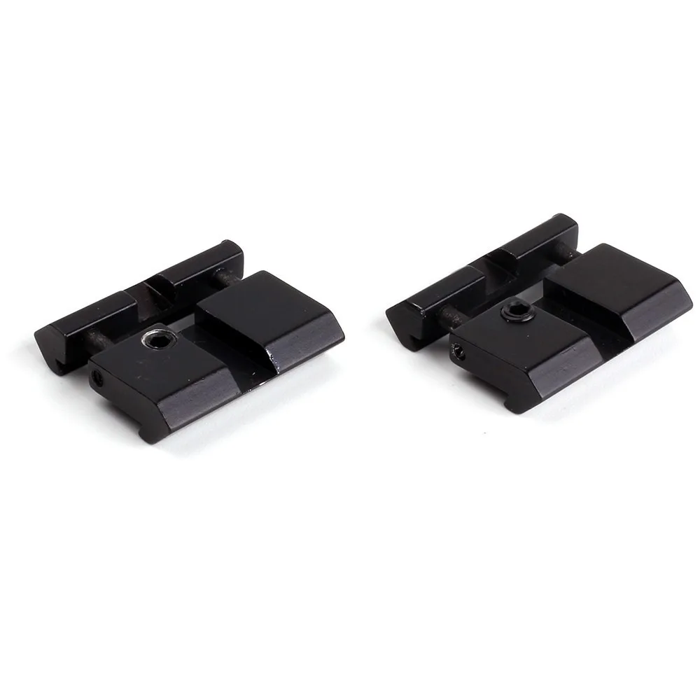 Tactics 2Pcs Dovetail to Picatinny/Weaver Rail Adaptor Snap In Rail 11mm to 22mm Adapter