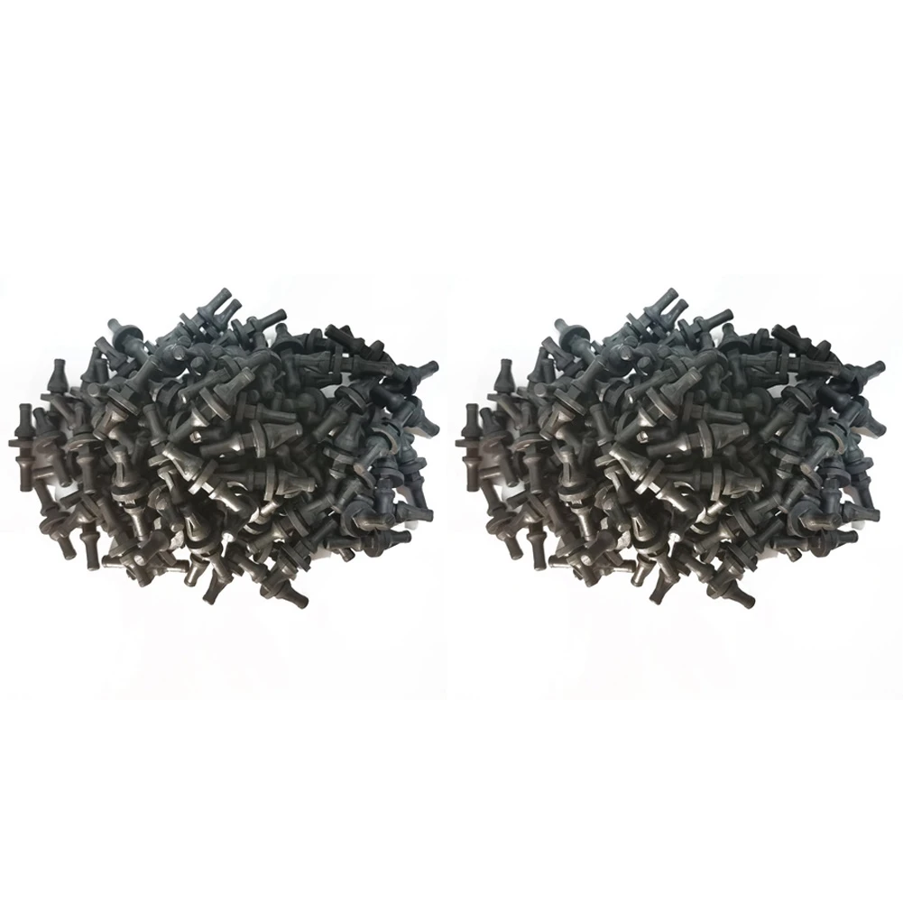 0Z-100Pcs Computer Components PC Case Fan Mouting Pin Anti Noise Vibration Rubber Screws Anti-Vibration Shock Absorption