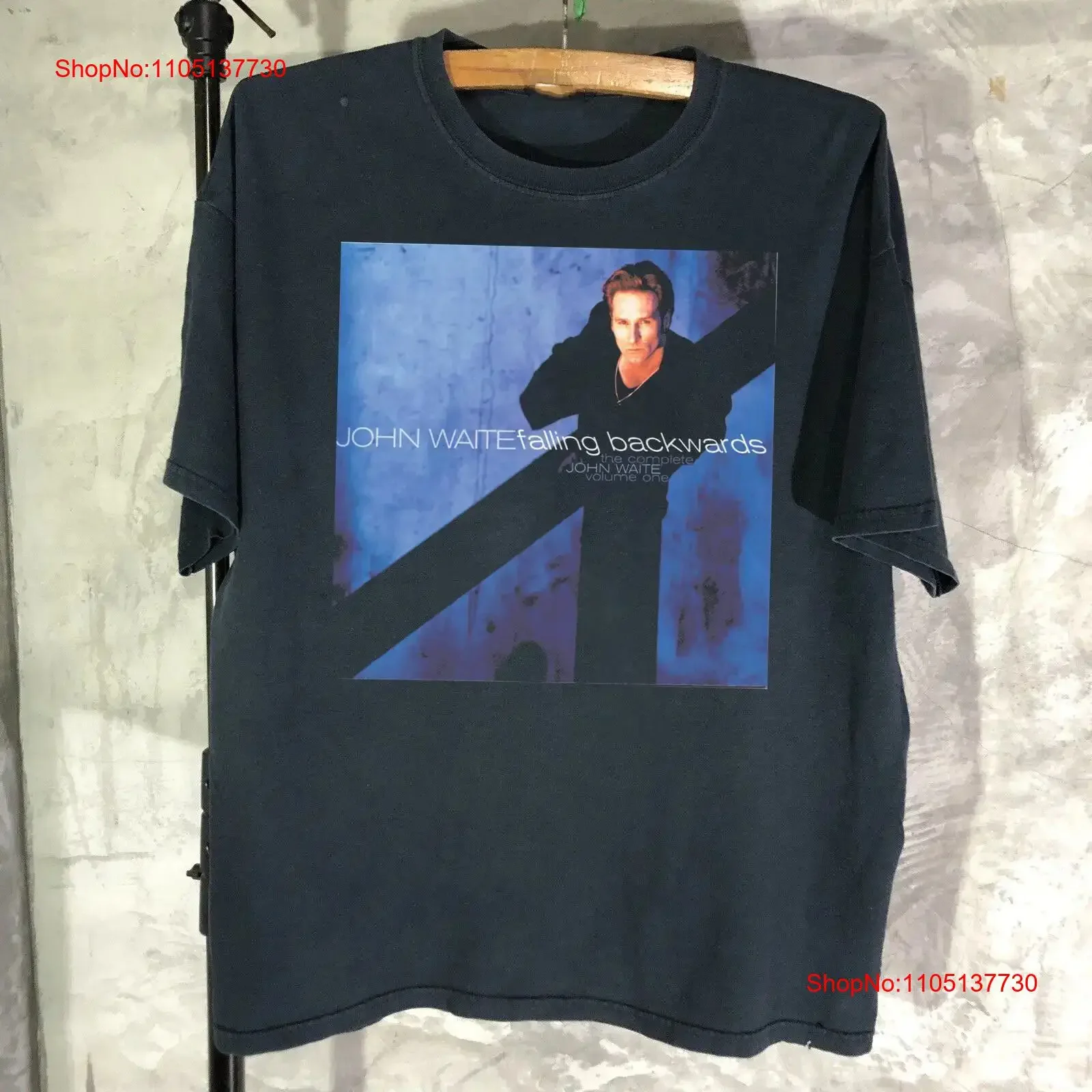 

The Complete John Waite Falling Backwards T Shirt Full Size S 5XL ET1401 vintage Washed Soft fashion Comfortable Stretched