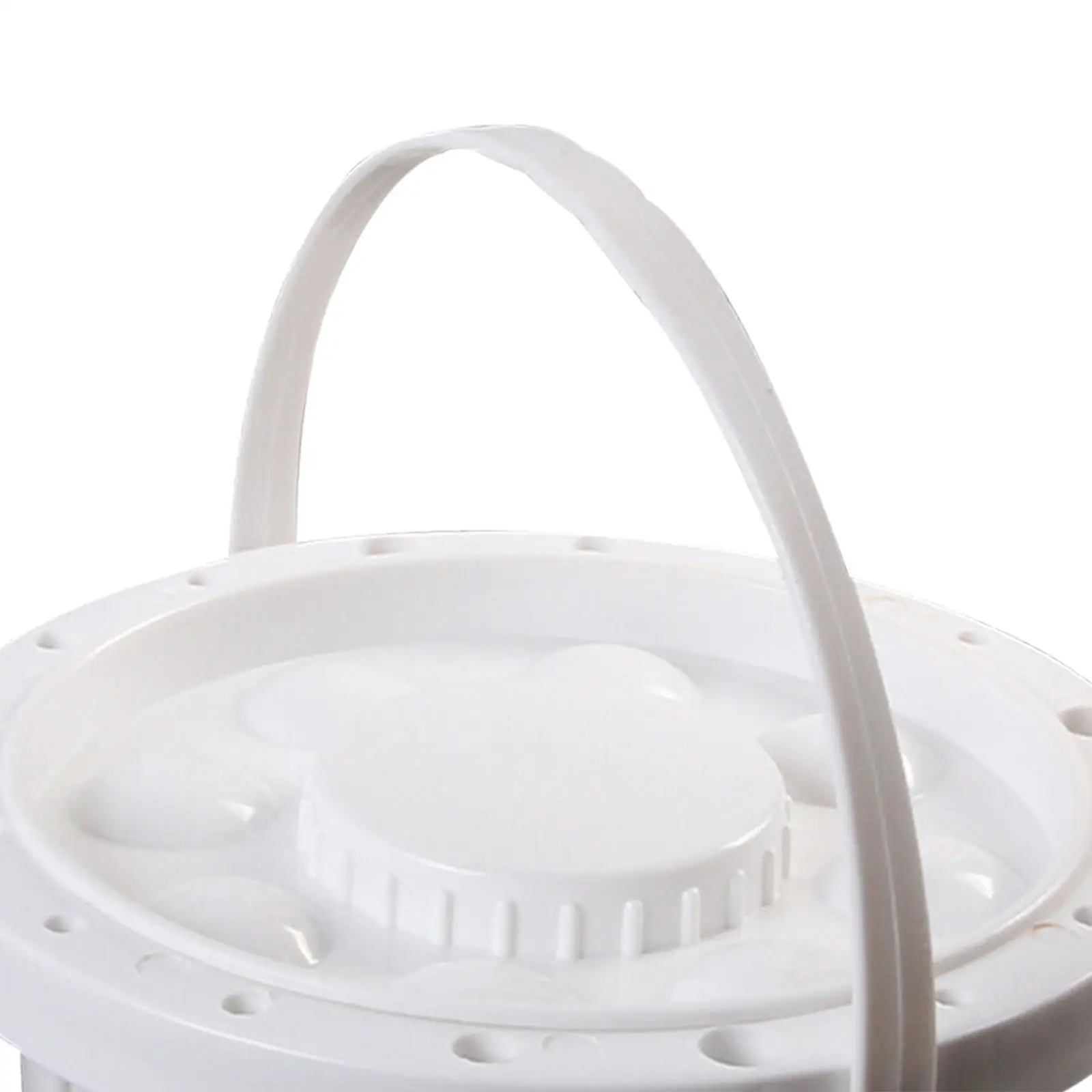 Paint Brush Washer Storage 16 Hole Shaping Paint Brush Basin Paint Water Cup