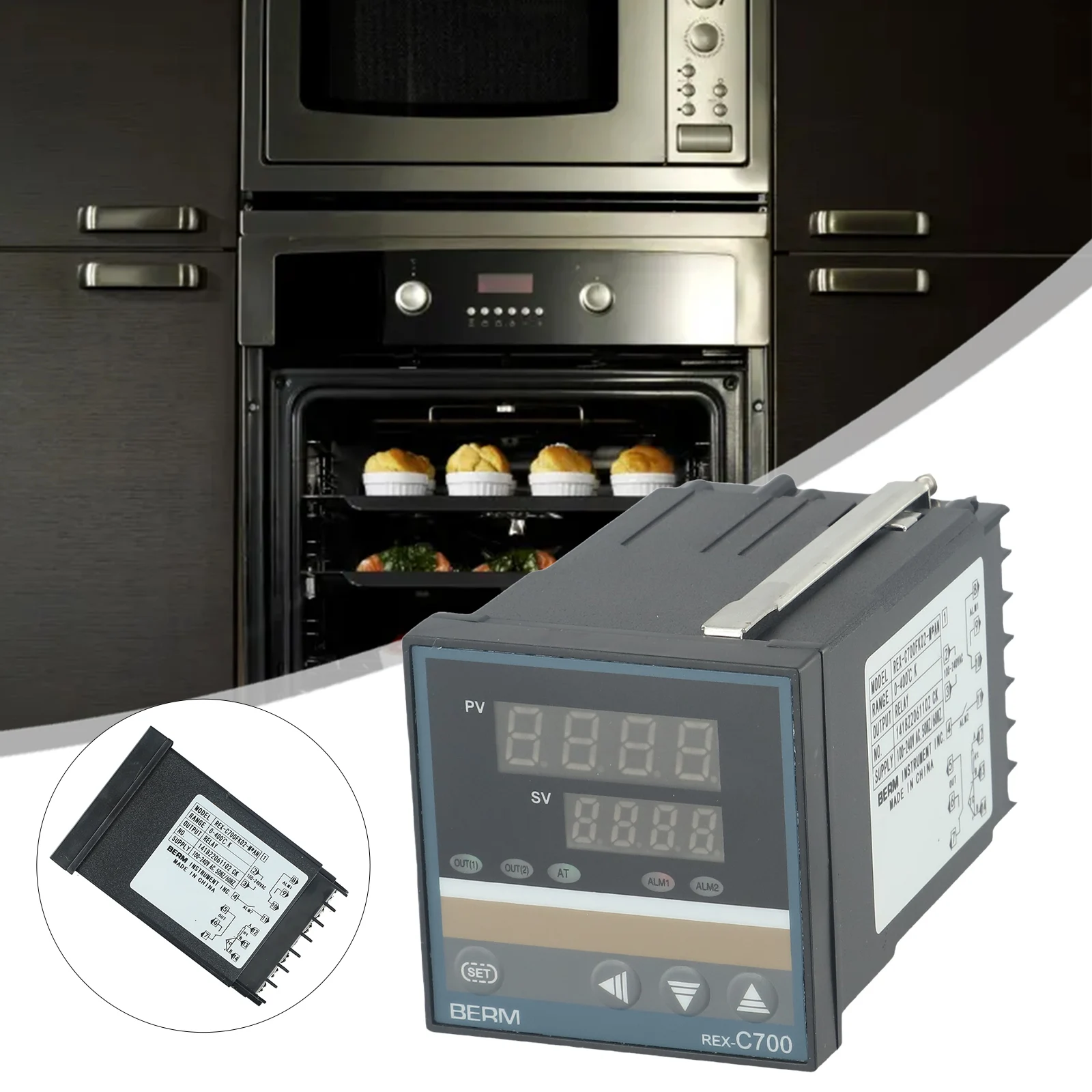 

REX-C700 M*AN Intelligent Temperature Controller Relay Output Thermostat 0-400℃ Controller Relay Output Thermostat