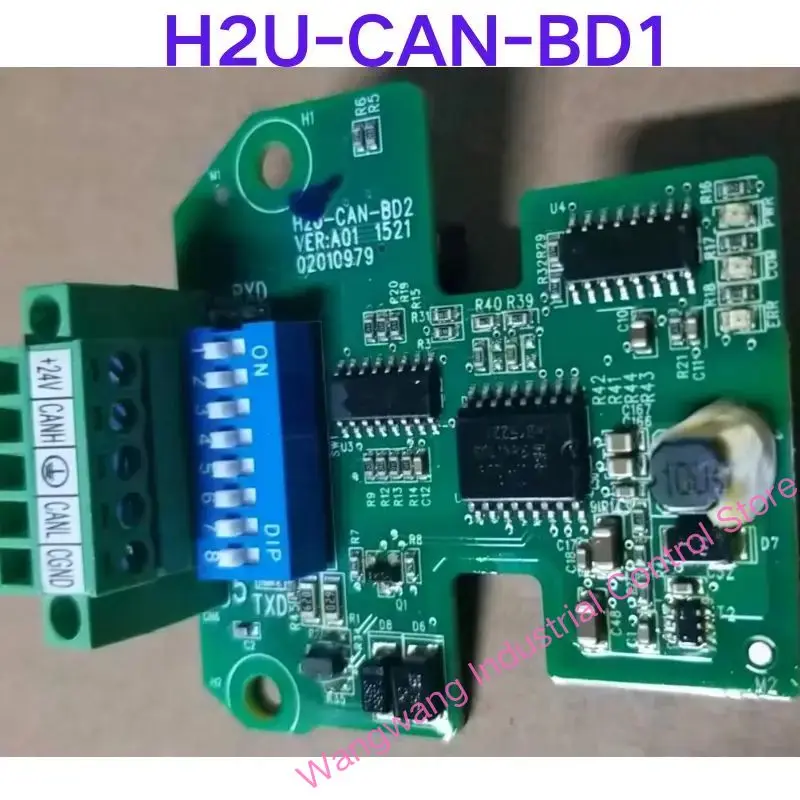 Second-hand test OK ，Communication board H2U-CAN-BD1