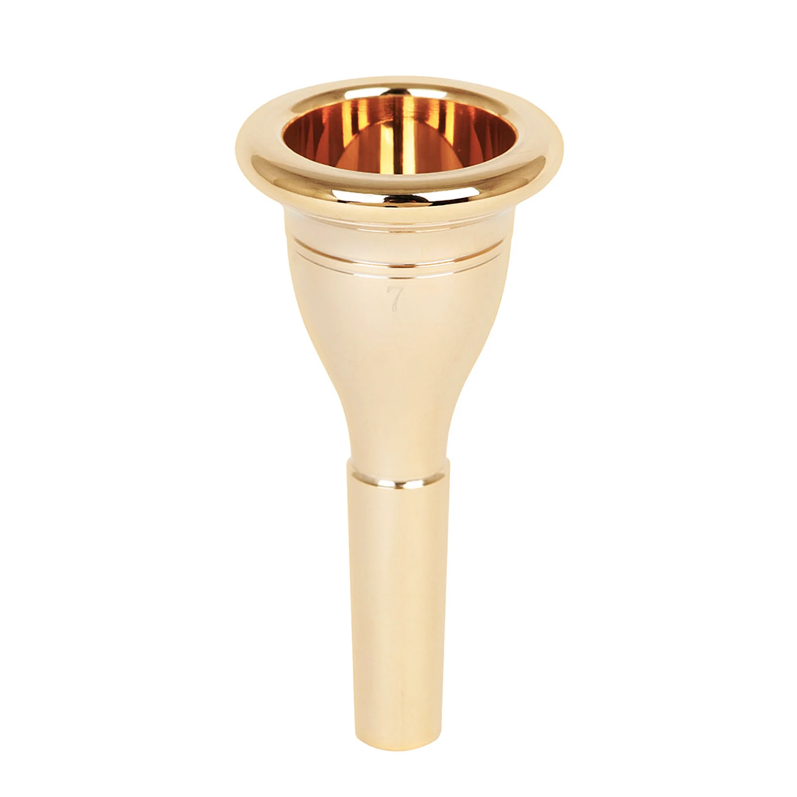 

1pc Brass Tuba Mouthpiece Replacement High-Quality Durable Instrument Accessory Smooth Finish Strong Sound Projection