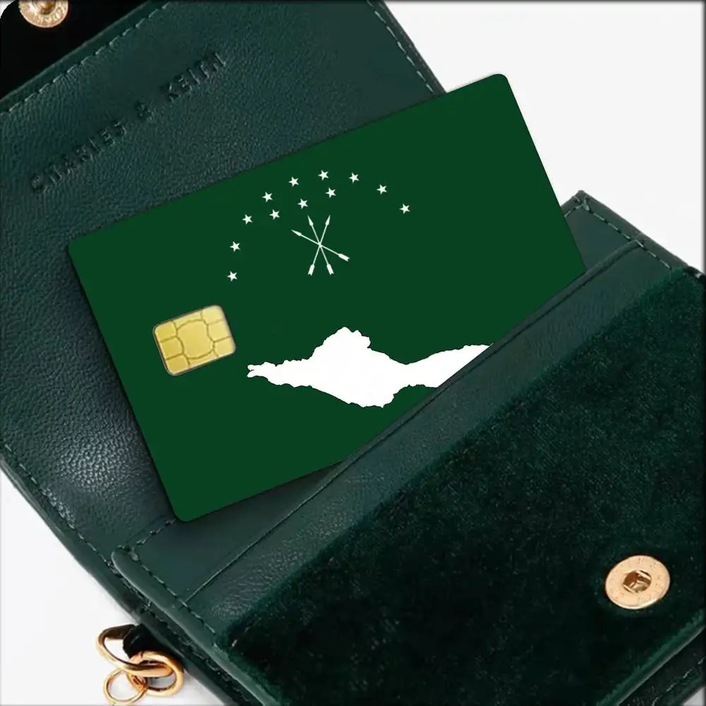 C-Circassians Theme (2) Waterproof Film Skin Cover Credit Card Stickers Debit Front Bank Bus Pass