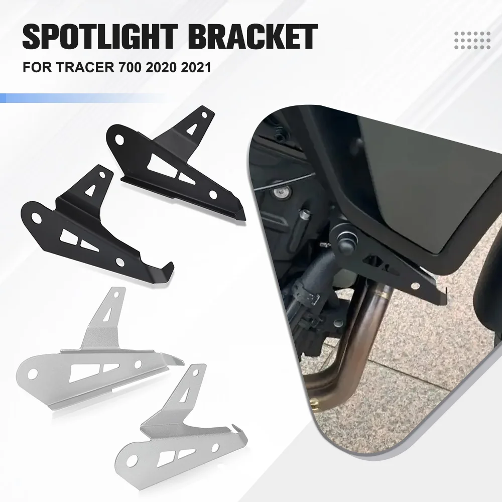 

Motorcycle Stainless Steel Fog Lamp Bracket For YAMAHA TRACER 700/7 GT 2020 2021 FRONT AUXILIARY LIGHTS Auxiliary Accessories
