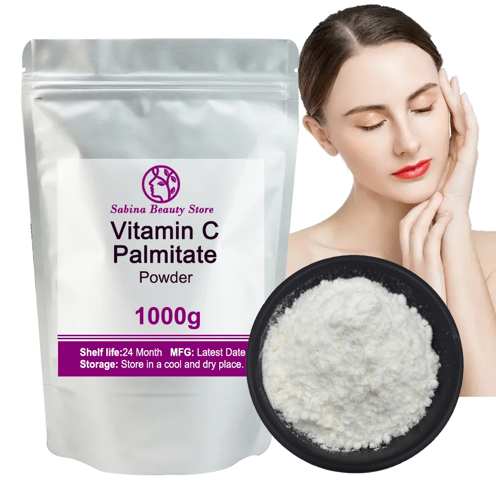 Hot Supply 99% Vitamin C Palmitate Powder, Cosmetic Raw, Skin Whitening,Delay Aging