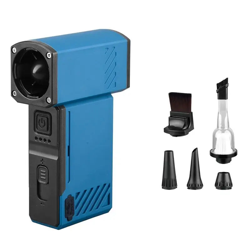 

AT29-Power Outdoor Handheld Fan 130000RPM High-Speed Turbofan Violent Fan Motor Portable Vacuum Cleaner And Dust Blower For Camp