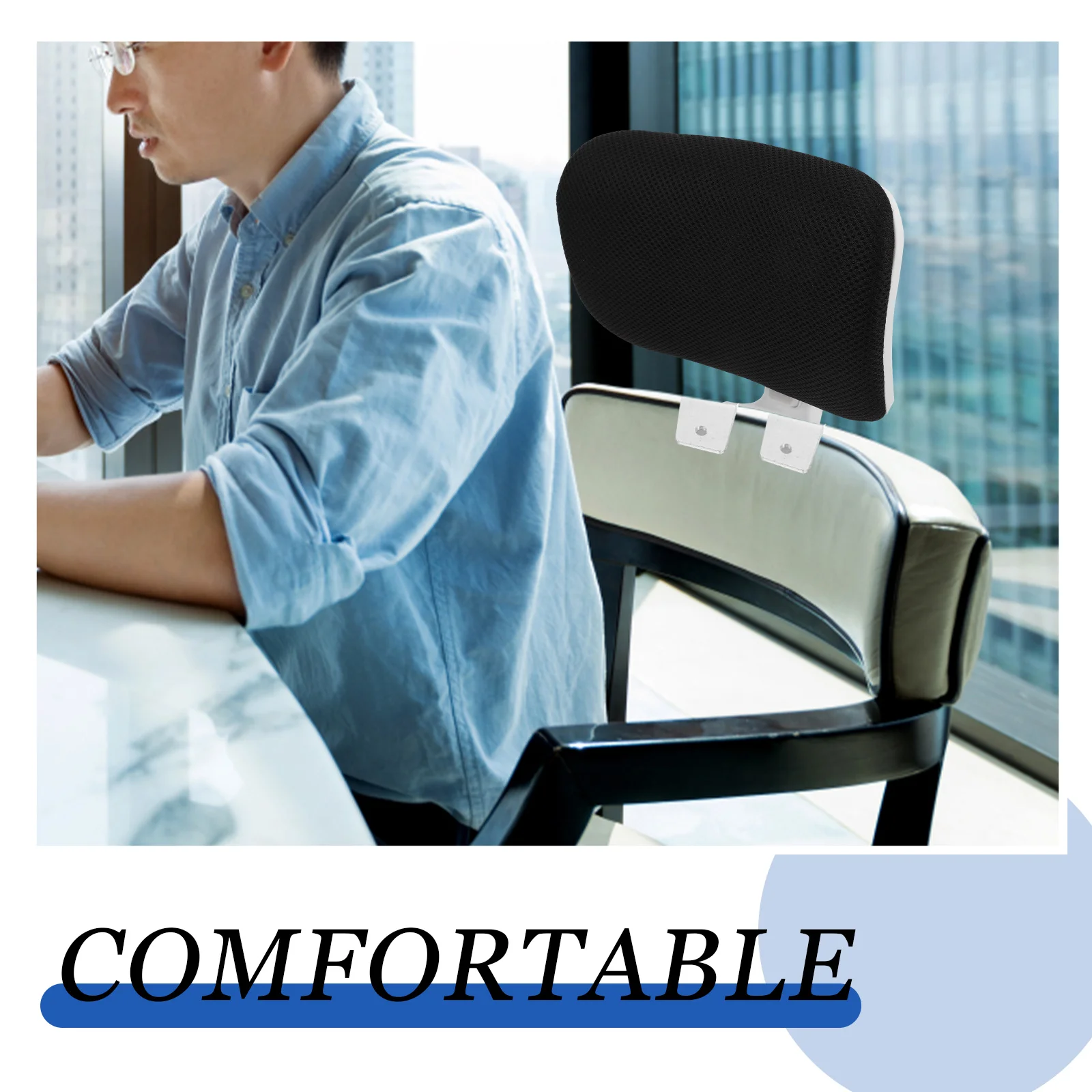 Office Chair Headrest Comfortable Retrofit Work Pillow Computer Adjustable Desk