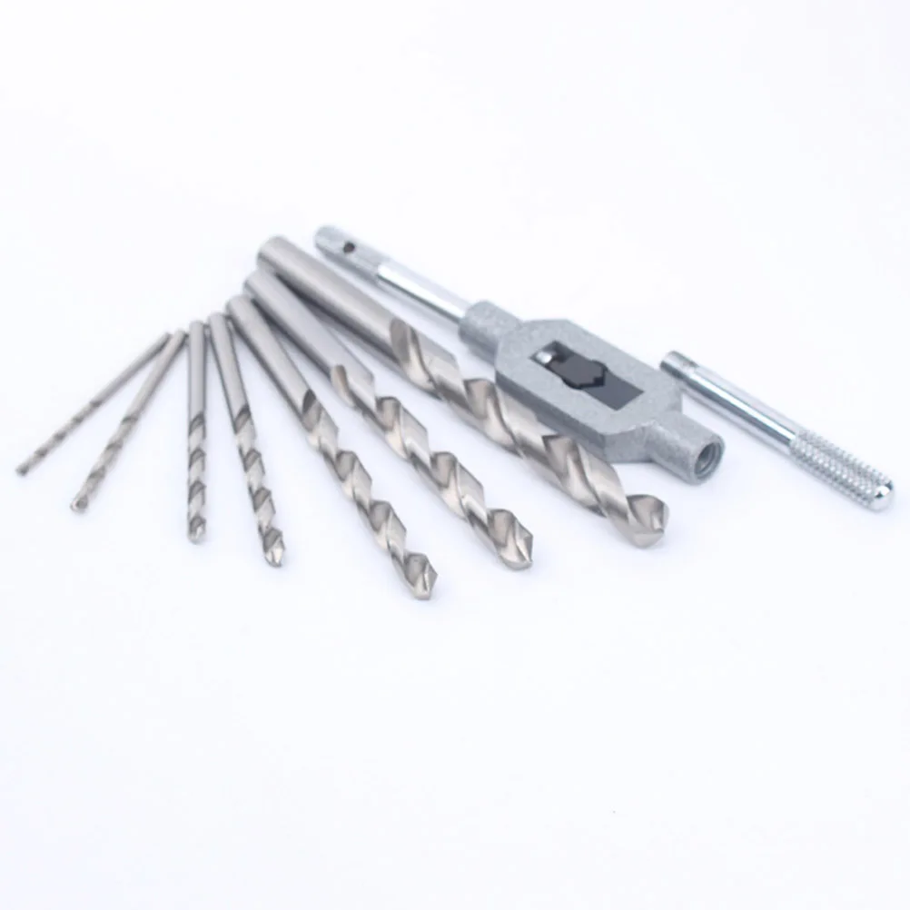 

15pcs Metric Screw Tap Set With Drill Bits Alloy Steel Tapping Tools For Manual Electric Use Durable Thread Processing Tool Kit