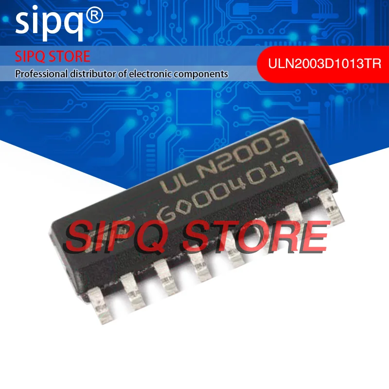 10PCS/LOT ULN2003D1013TR SOP-16 Seven darlington array New Original