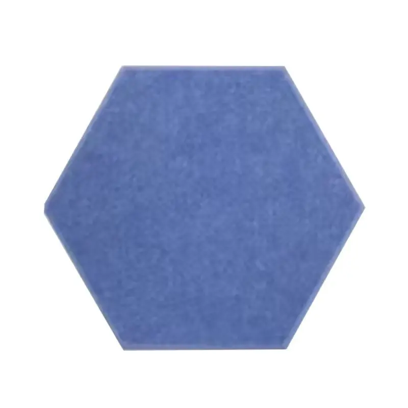 Paquete de 6 paneles acústicos autoadhesivos, paneles de pared hexagonales elegantes de alta densidad que absorben el sonido para absorber el ruido