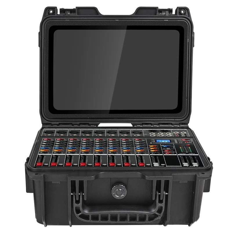 ToolBox Plastic Safety Camera Equipment Instrument Case Hand Carry Tool Case Bag Storage Box Impact resistant Tool Case W/Foam