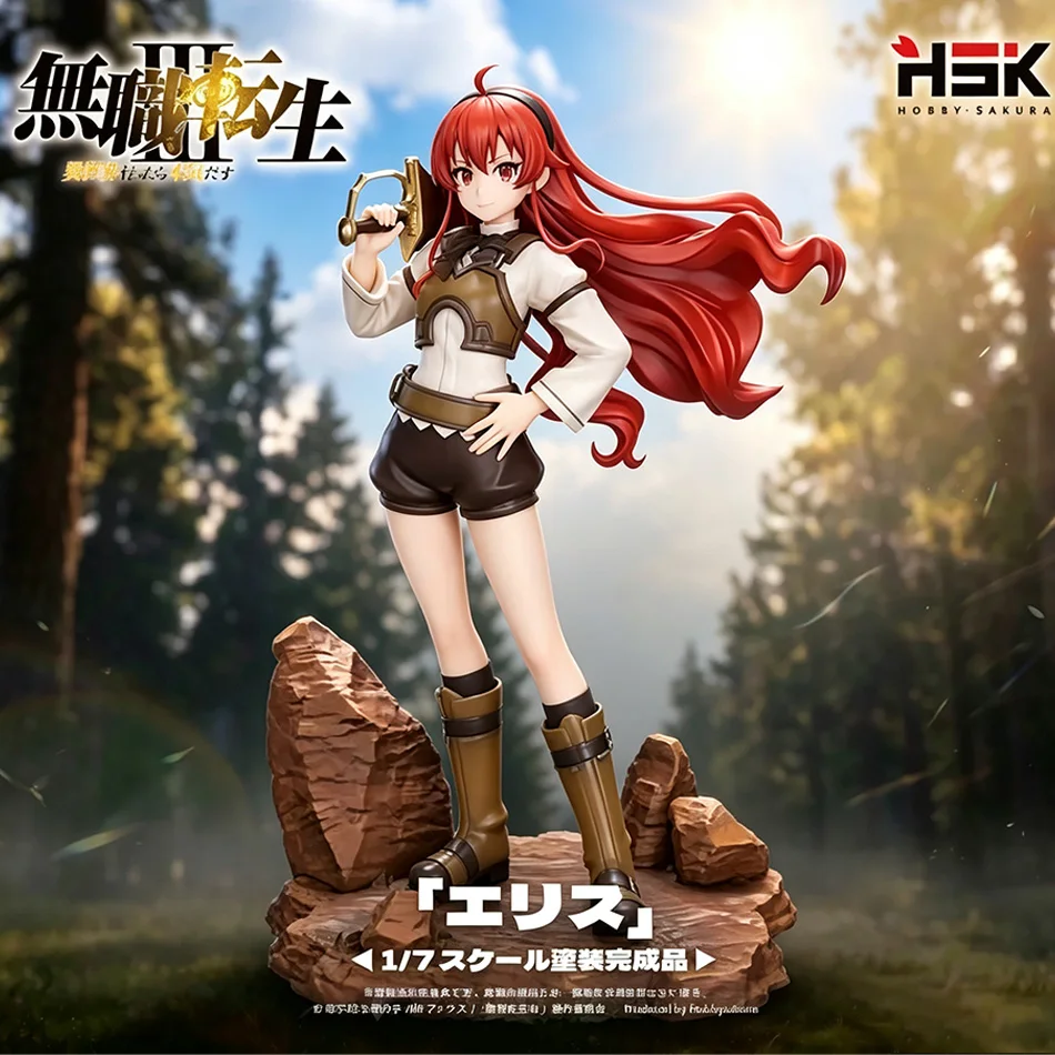 Magierin Roxy Migurdia Actionfigur Mushoku Tensei: Jobless Reincarnation Anime-Figur PVC Sammlerstück für Erwachsene Modellpuppe Spielzeug