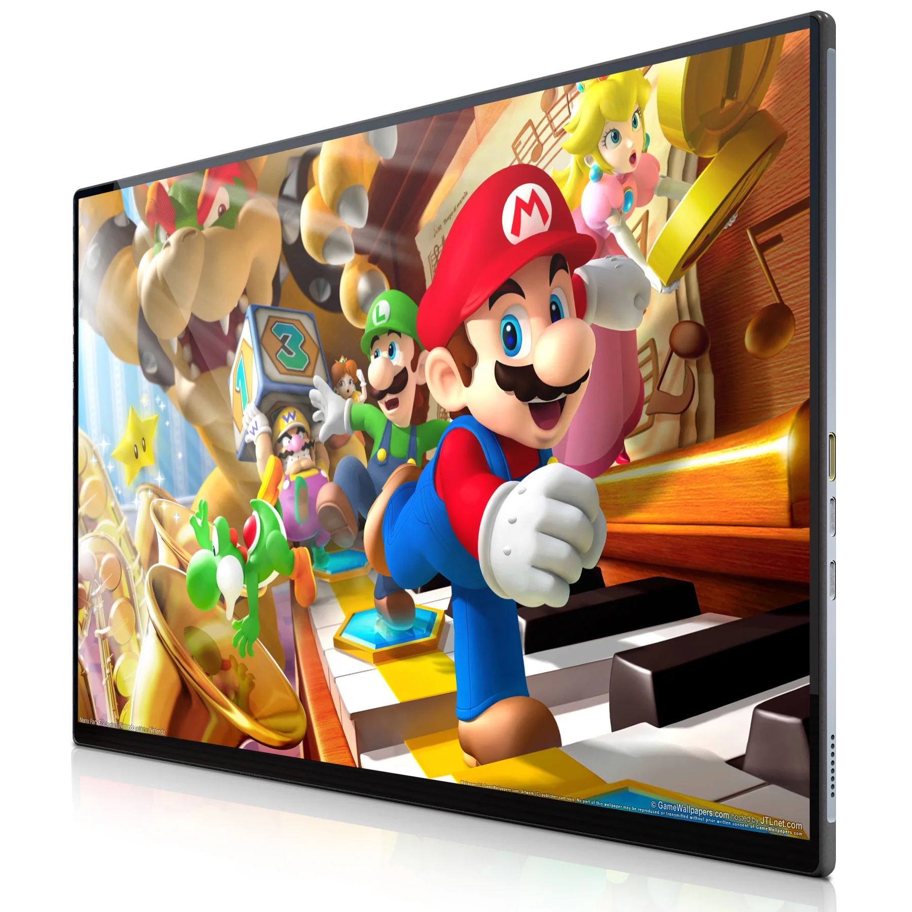 

SIBOLAN Narrow Bezel 15.6 4K Auto-rotating Touch Screen Gaming Portable Monitor