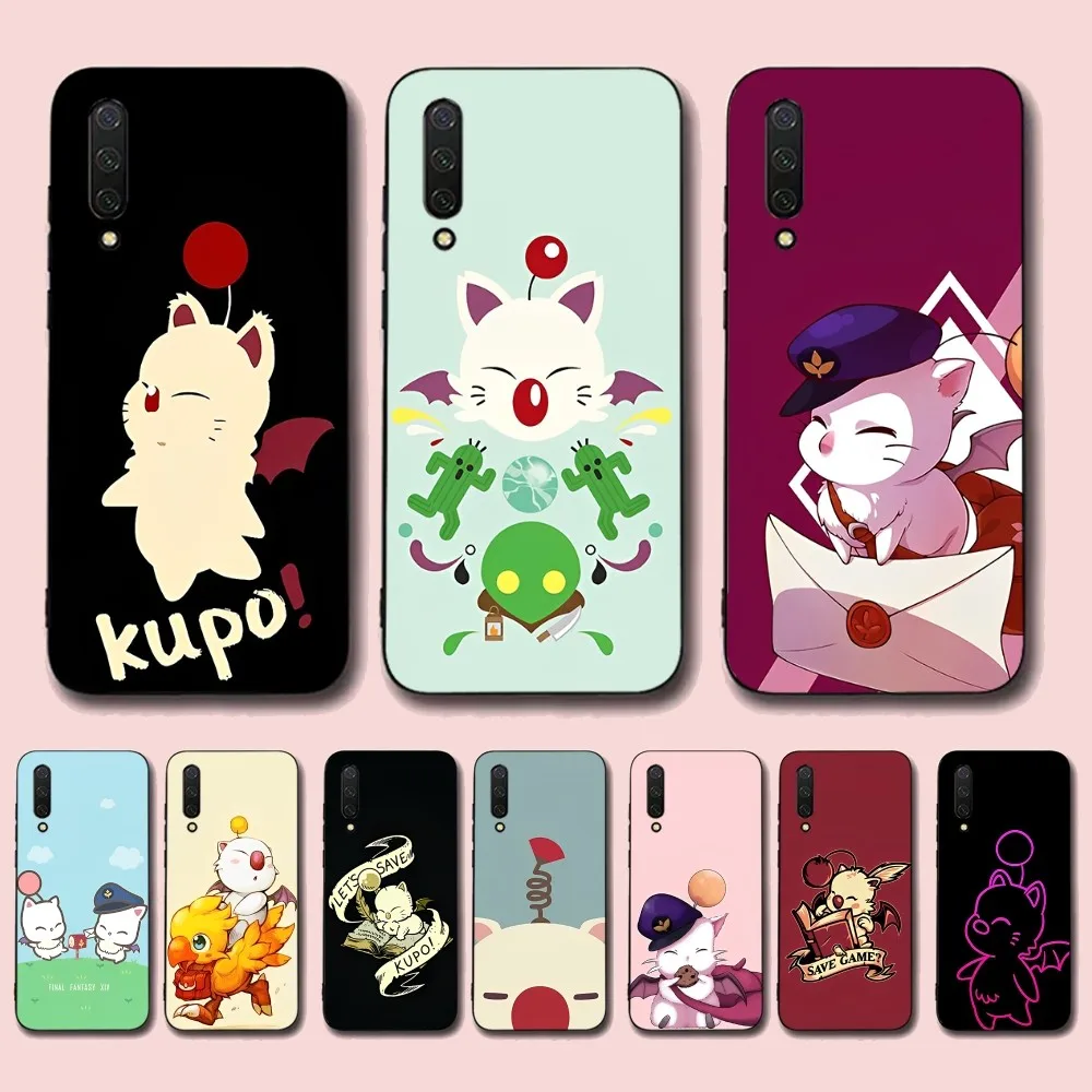 Moogle Final Fantasy Phone Case For Xiaomi Mi 5X 8 9 10 11 12 lite pro 10T PocoX3pro PocoM3 Note 10 pro lite