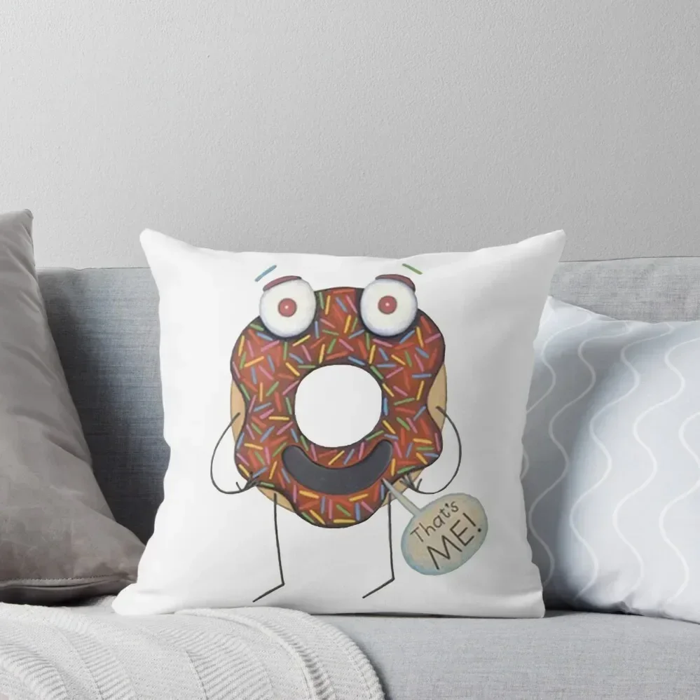 Arnie the Doughnut Throw Pillow Decorative Sofa Cushions autumn pillowcase pillow