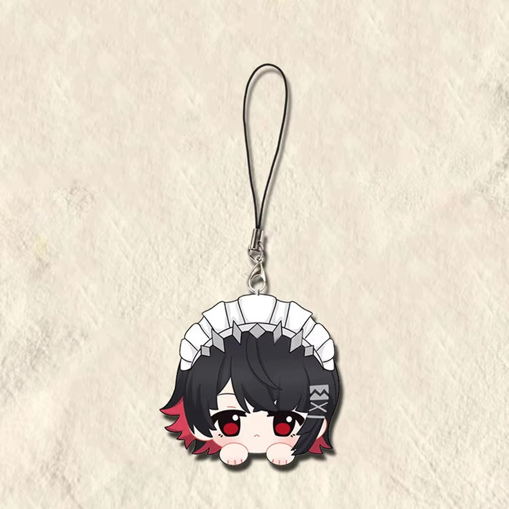 Zenless Zone Zero Ellen Joe Von Lycaon Corin Wickes Key Chain Game Cosplay Rope Keyring Figure Pendant Phone Chain Accessories