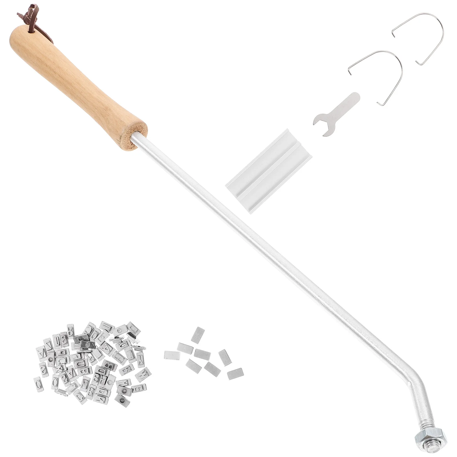 

1Set Bbq Branding Iron Set with English Letters for Meat Steak Name Press Tool Outdoor Barbecue Accessories Cooking Gift