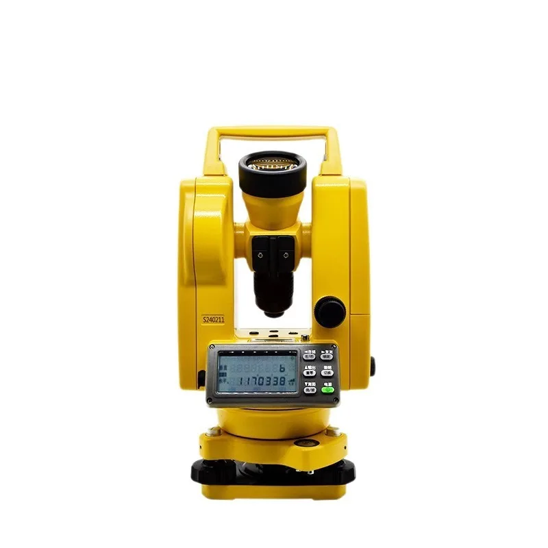 Dual laser electronic ranging theodolite, high-precision vertical linearity detection