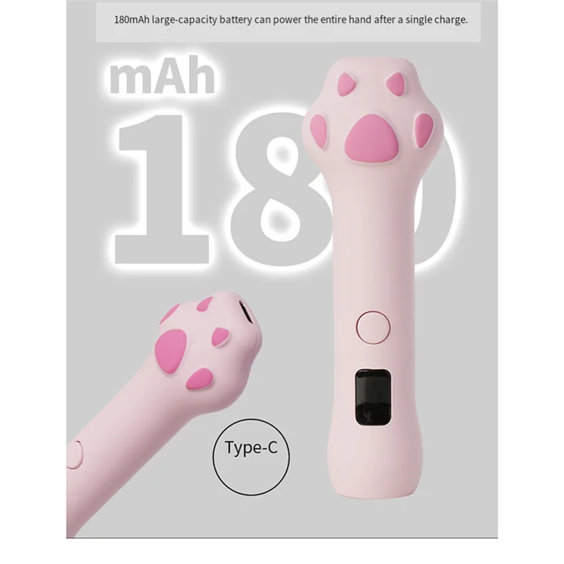 AAAN-UV LED Nail Light Mini Nail Dryer Lamp Portable Nail Dryer Machine For Curing All Nail Gel Nail Lamp Home Salon Tool