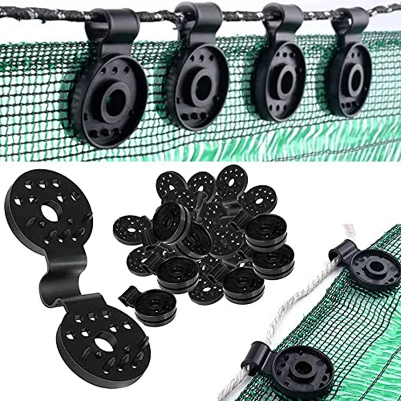 55 Piece Shade Cloth Heavy Duty Lock Grip Tarp Clips Heavy Duty Lock Grip Shade Cloth Clips Heavy Duty