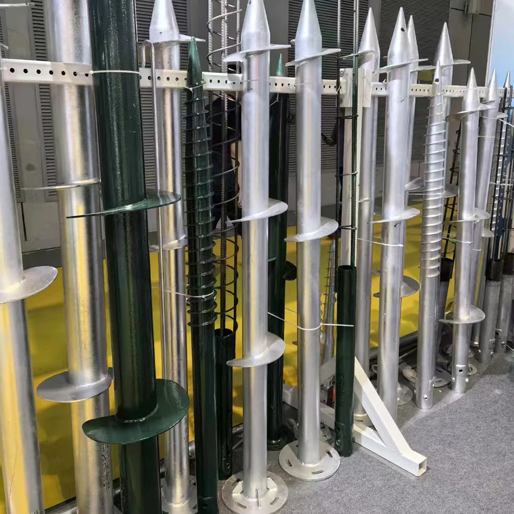 Custom Galvanized Helical Piles Ground Helical Piles Solar Anchor Bolts Sand Anchor Bolts Helical Steel Pipe Piles Ground Anchor