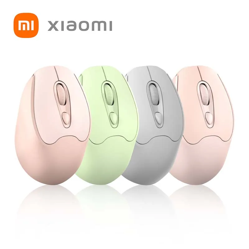 Xiaomi Dual Mode Mouse 1600 DPI Adjustable Bluetooth 2.4GHz Silence Type-C Rechargeable Fashion Ergonomics Office Mouse For Home