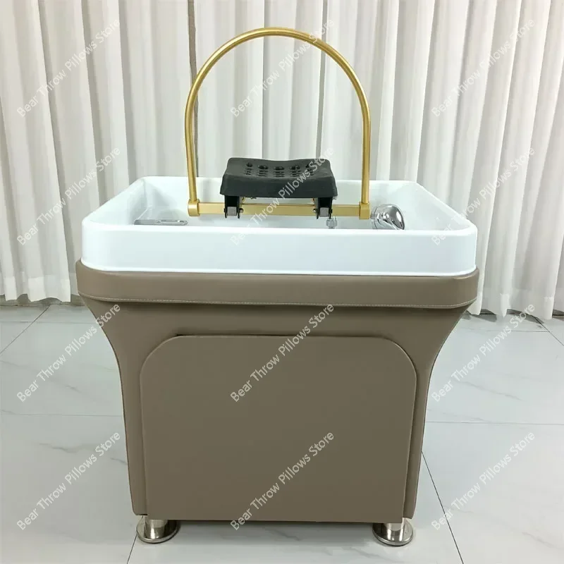 Mobile Shampoo Basin Beauty Salon Ear Cleaning Hair Care Center Health Water Circulation Head Treatment Fumigation Spa Machine