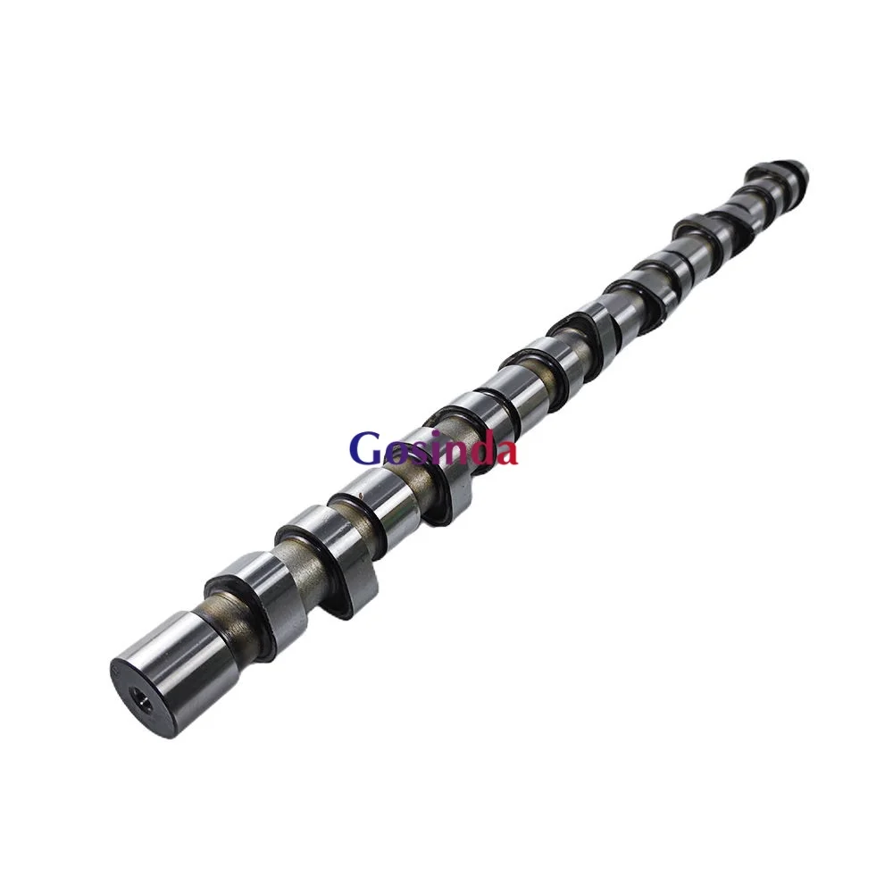 Eje de levas de motor 6HK1 EFI Common Rail 8982332141 de acero forjado de alta resistencia con asiento de montaje para sensor CMP, piezas para maquinaria de construcción