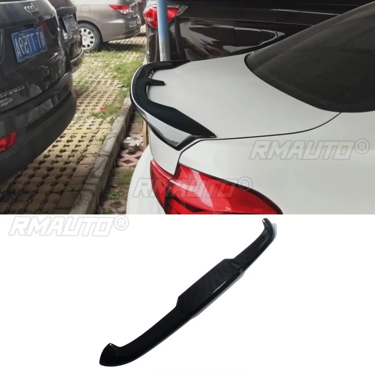 Car Rear Trunk Spoiler Wing Modification Part for BMW 3 Series F30 320li 325li 2013-2019 Rear Trunk Spoiler Wing Car Accessories
