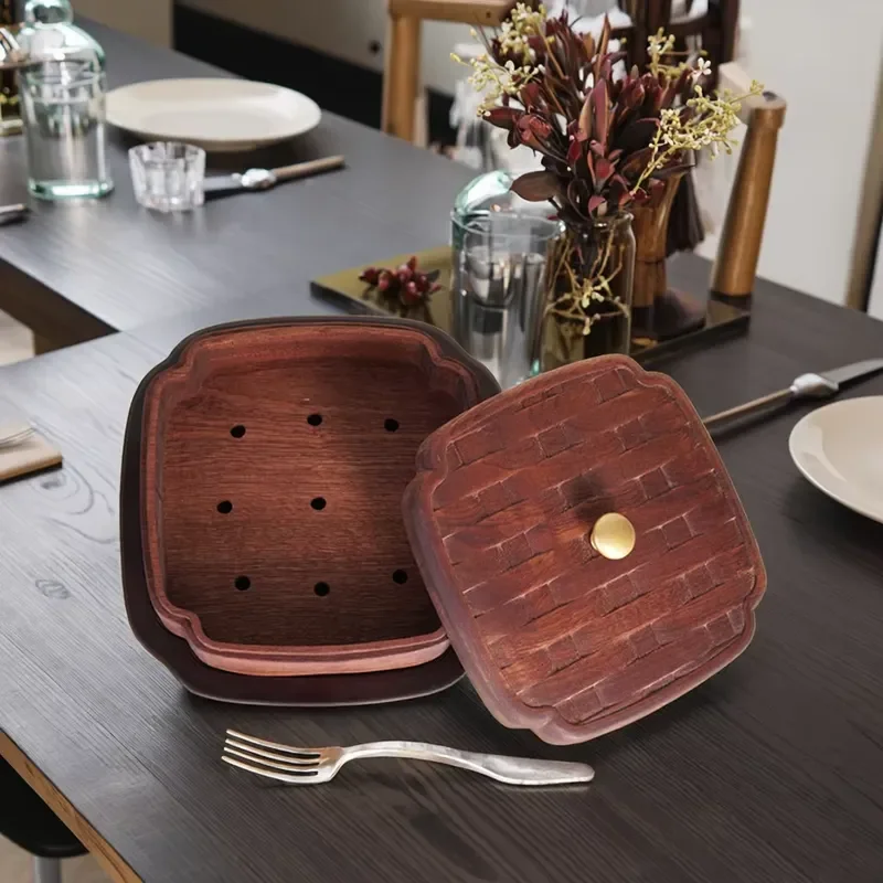 Heavy Duty Cast Iron Steak Pan Non Stick BBQ Grill Plate Thickened Restaurant Grade Baking Tray for Home Kitchen Cooking
