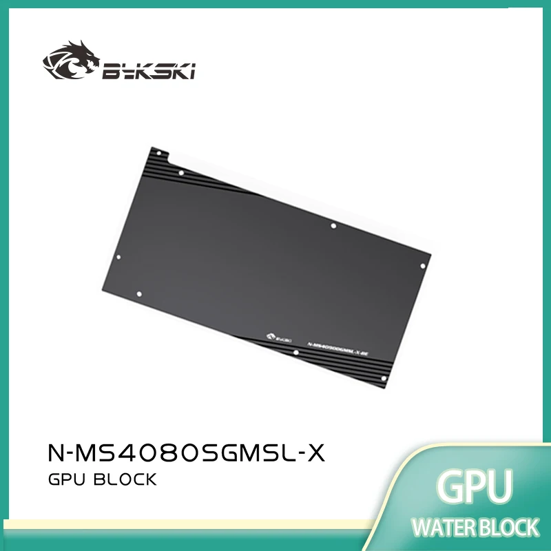 Bykski GPU Water Block Use for MSI RTX 4080 Super GAMING X SLIM Video Card / Three-layer Structure Design N-MS4080SGMSL-X