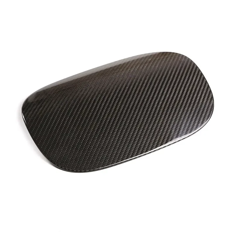 Real Carbon Fiber Car Fuel Tank Cap, Guarnição Adesivo Capa, Acessórios para Porsche Cayenne, 2018, 2019, 2020, 2021, 2022, 2023