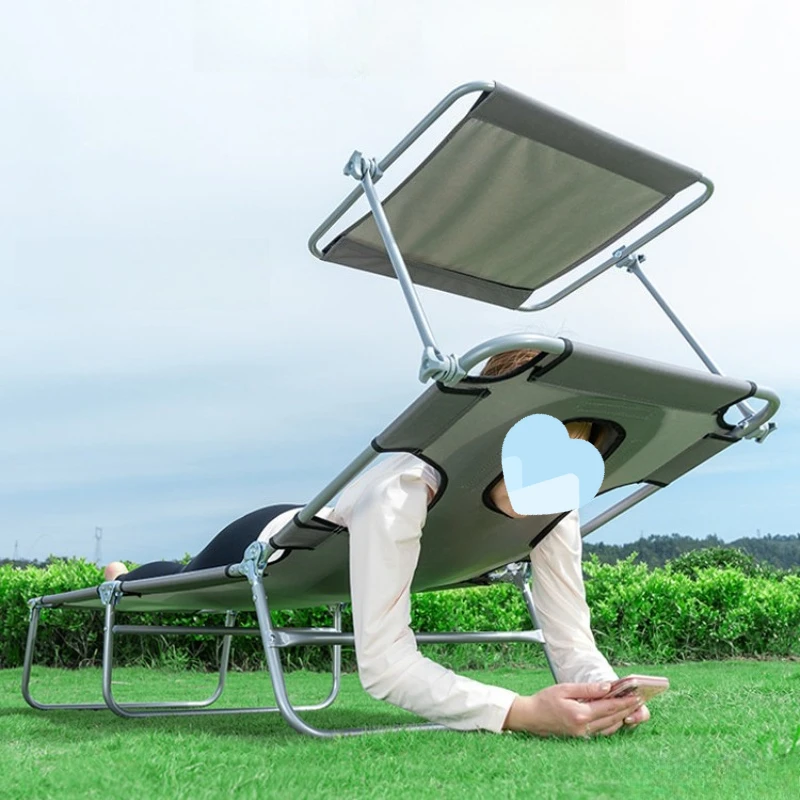 Portable Beach Chaise Lounge Special Professional Outdoor Folding recliner chairs ergonomic lounge Шезлонги outside furniture