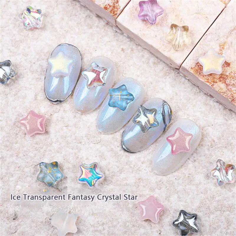 Giftig frei und sicher Nagel dekoration modisch und gut aussehend Little Star Schmuck einheitliche Farbe hochwertiges Material das neue