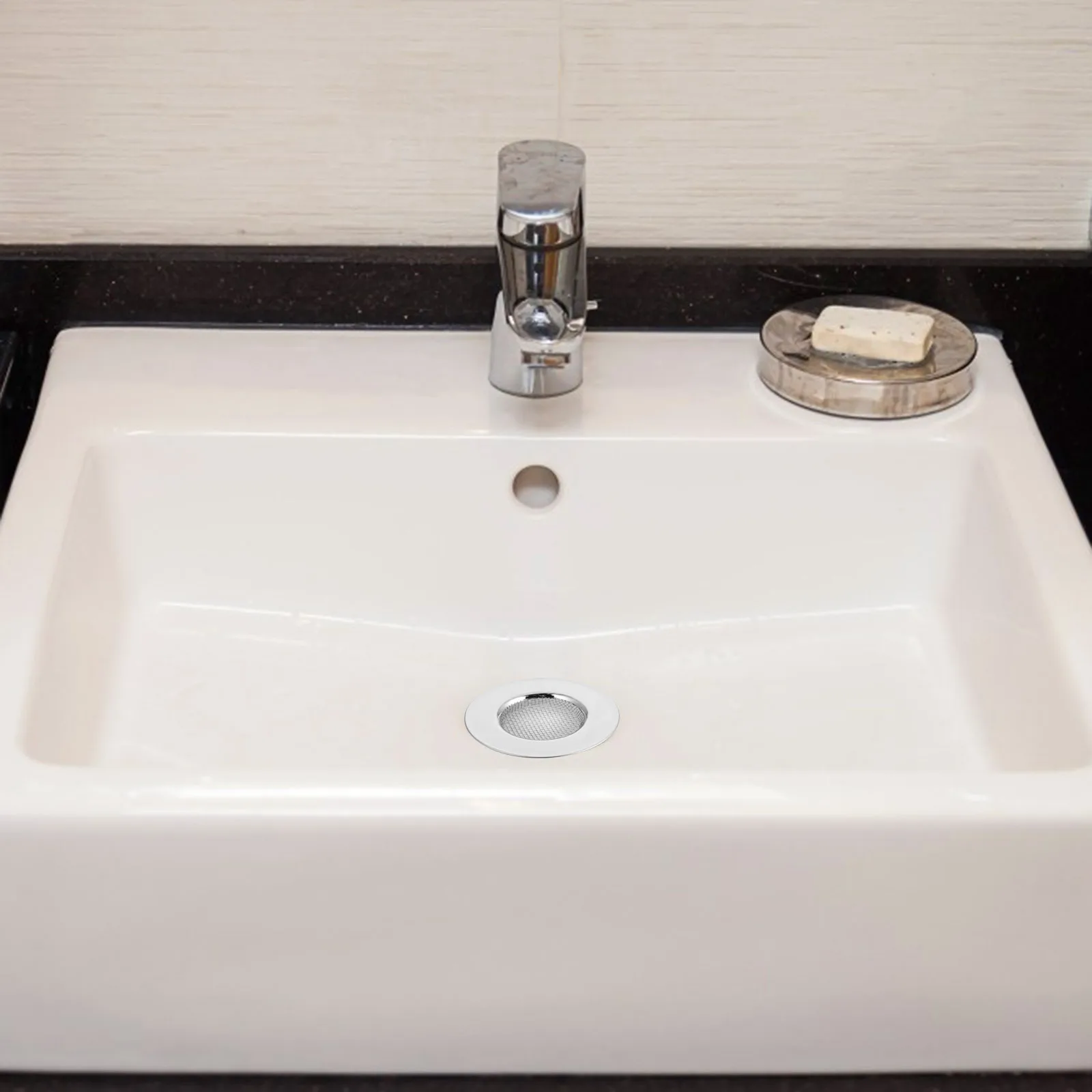 3 قطعة حوض الفولاذ المقاوم للصدأ مصفاة المطبخ استنزاف تصفية الصدأ برهان الأخدود تصميم الشعر الماسك للحمام حوض الاستحمام حوض الاستحمام #1