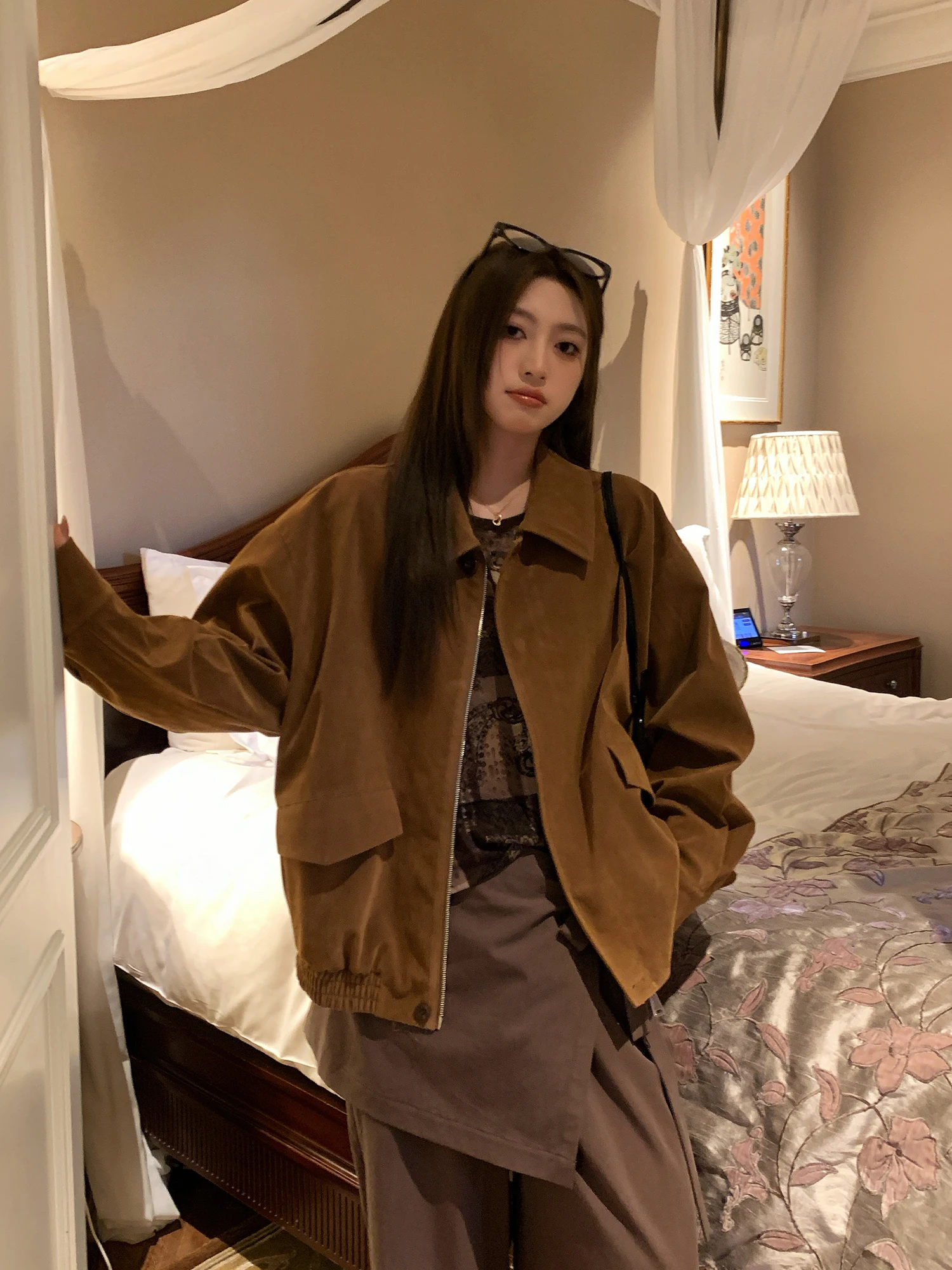 

Модная укороченная куртка NAZ большого размера в ретро-стиле с воротником-сотами, утягивающая фигуру, для женщин больших размеров