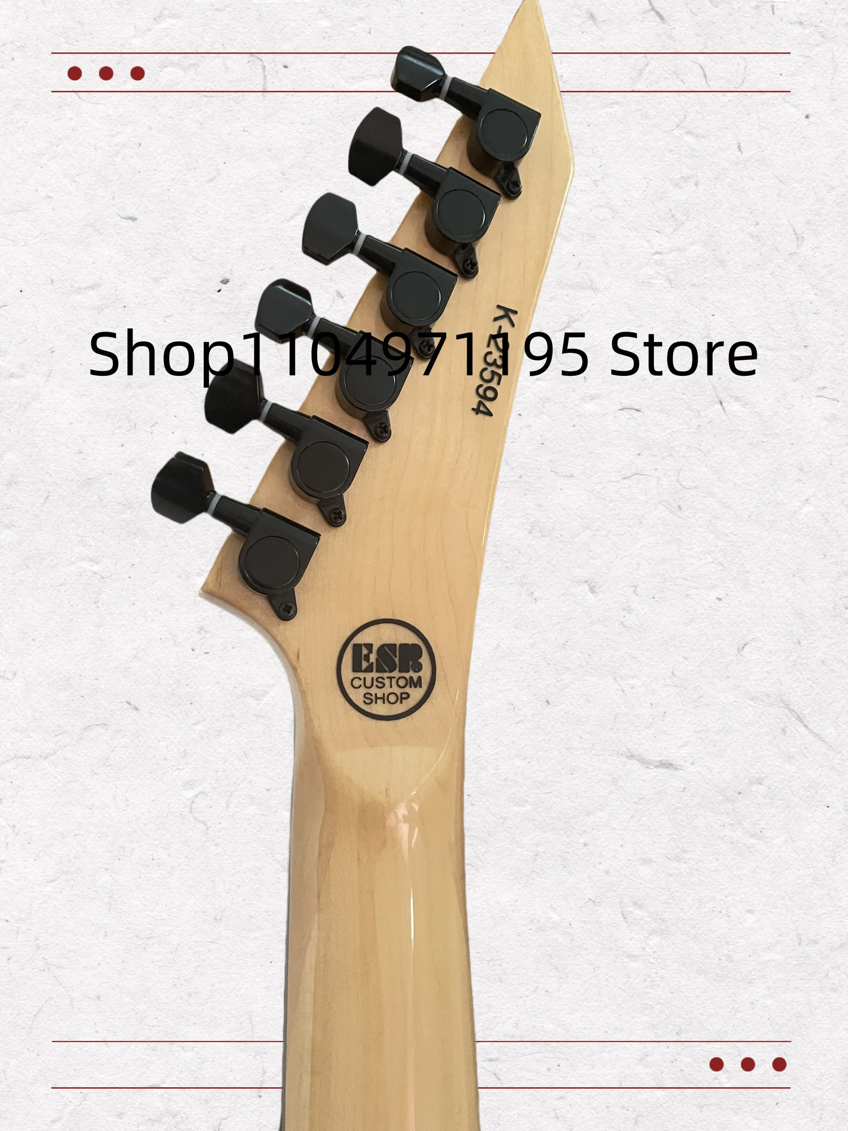 تسليم 25-35 يومًا) جيتار ESP متجر مخصص سينثيا جيتار كهربائي #6