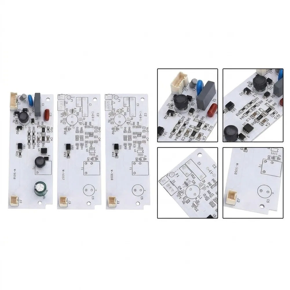 W10515057 x2 and W10515058 x1 LED Light Board Kit Compatible with Refrigerator Lighting Applications and Repair Needs