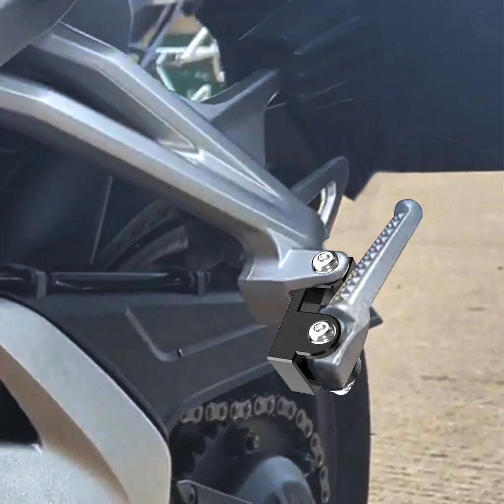 Lowering Relocation Bracket Kit Motorcycle Aluminum Passenger Foot Pegs Rear Footrests Fit For VFR 800 X Crossrunner 2016