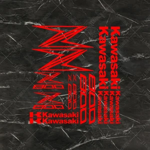 Für Kawasaki Originalaufkleber Dowaterproof Water Tasting Water Logo Weiß Z1000 Z900 Z800 Z750 Z650 Z400 Kit Kit 8 Haupt Vinylverkäufe Z650 - №6